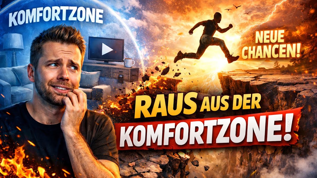Warum die Komfortzone deinen Erfolg zerstört!   So entkommst du! 