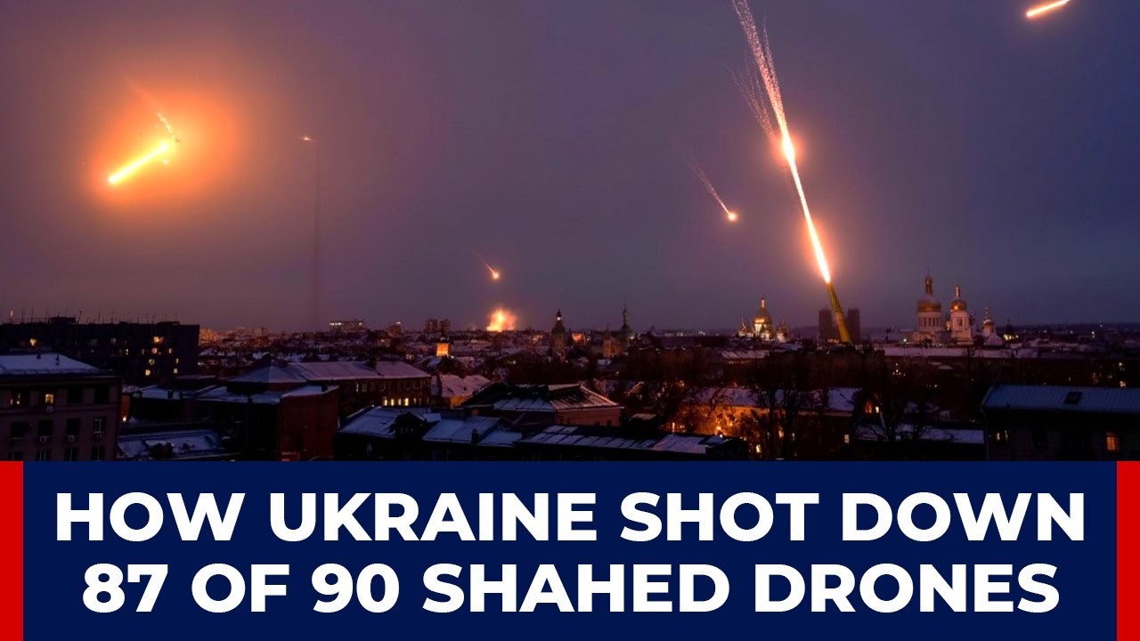 Kyiv's Night of 90 Drones: January 2, 2024 Shahed Attack Documented