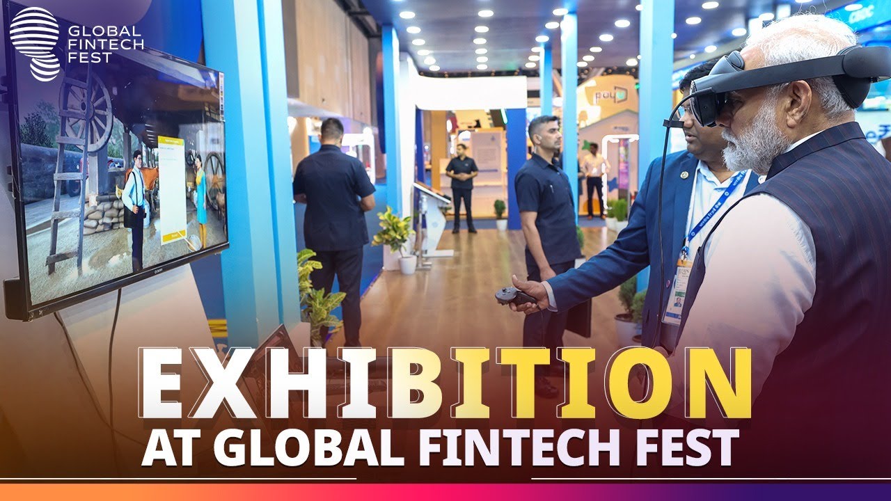 LIVE: PM Modi visits exhibition at Global FinTech Fest in Mumbai