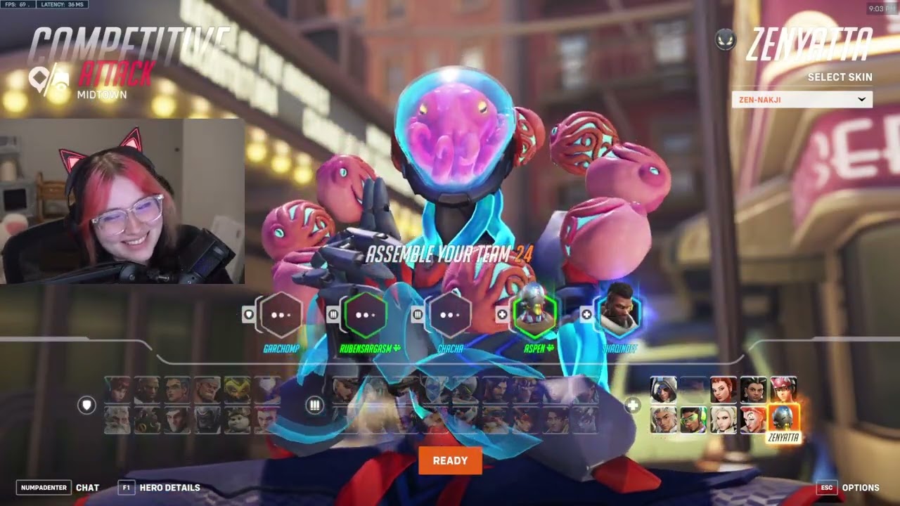 18K Heals! Aspen Zenyatta + Lifeweaver Overwatch 2 Season 11 Top  500 Gameplay