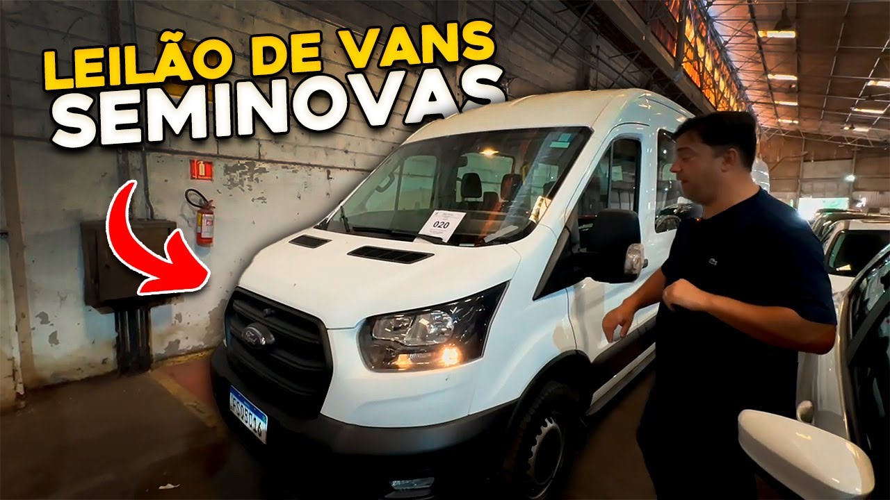 LEILÃO DE VANS EXCLUSIVAS DA DIRETORIA DA FORD *seminovas*
