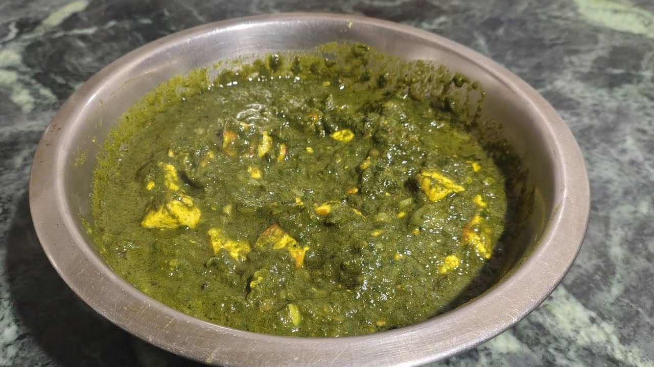 PALAK PANEER RECIPE RESTRAINT STYLE
