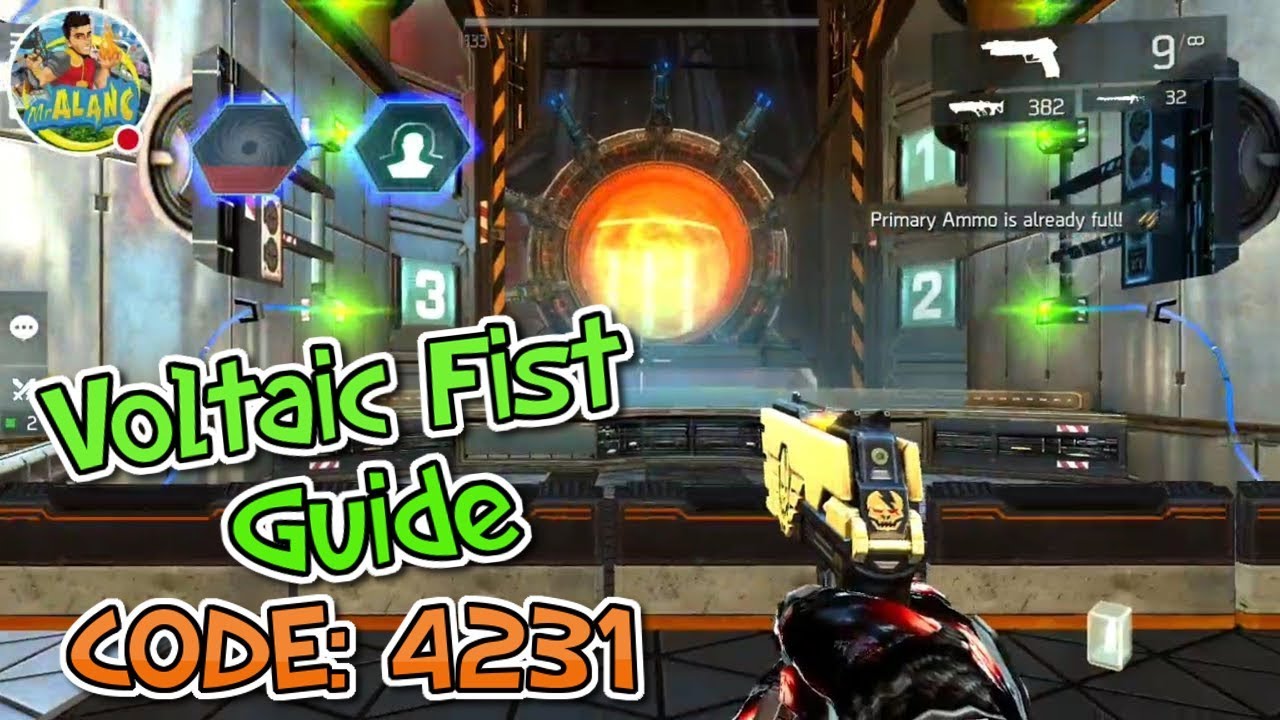 Shadowgun Legends - Voltaic Fist Dungeon Guide - Reactor Chamber Code -
