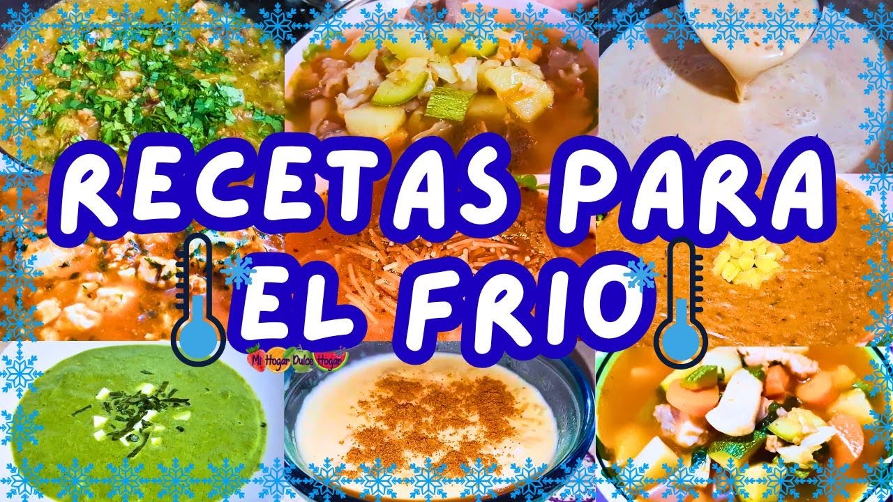🥶❄️12 RECETAS PARA EL FRIO❄️🥶#mihogardulcehogar #recetasparaelfrio #parati #fyp #frio