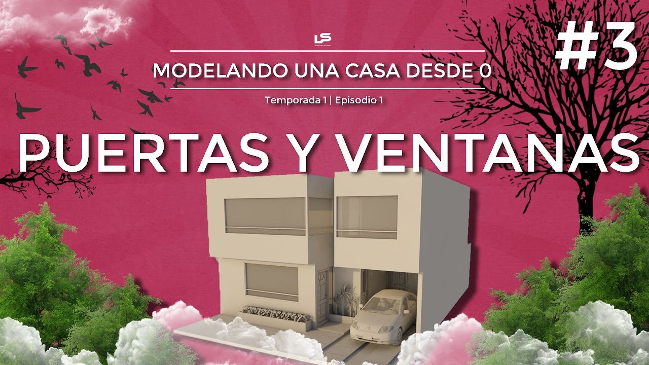 MODELANDO UNA CASA DESDE 0 #3 | PUERTAS Y VENTANAS | ARCHICAD BASIC