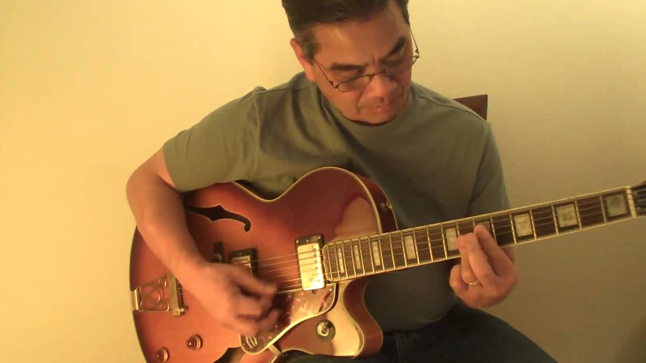 Misty -  jazz guitar improvisation and chord melody etude