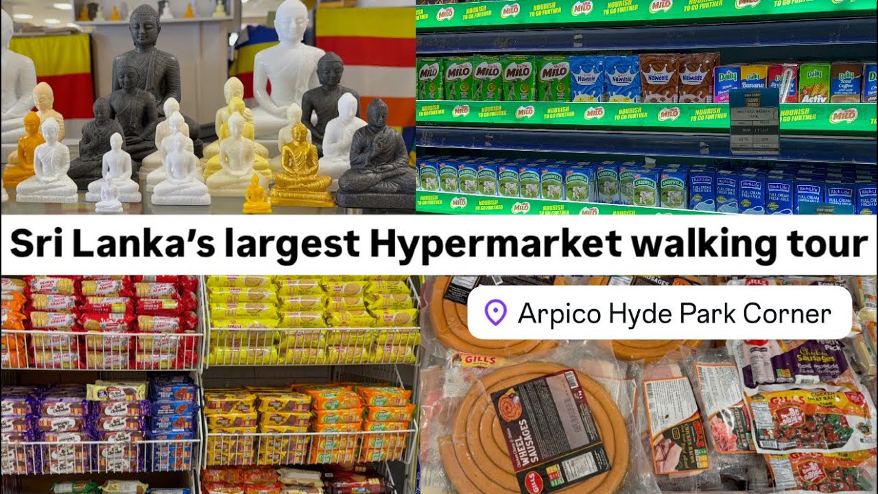 Arpico super centre walking tour | Arpico Hyde park corner | srilanka’s largest department store
