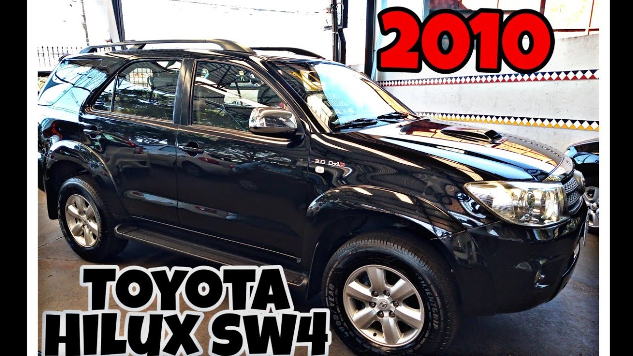 Toyota Hilux SW4 SRV 3.0 AT 4X4 Diesel 2010