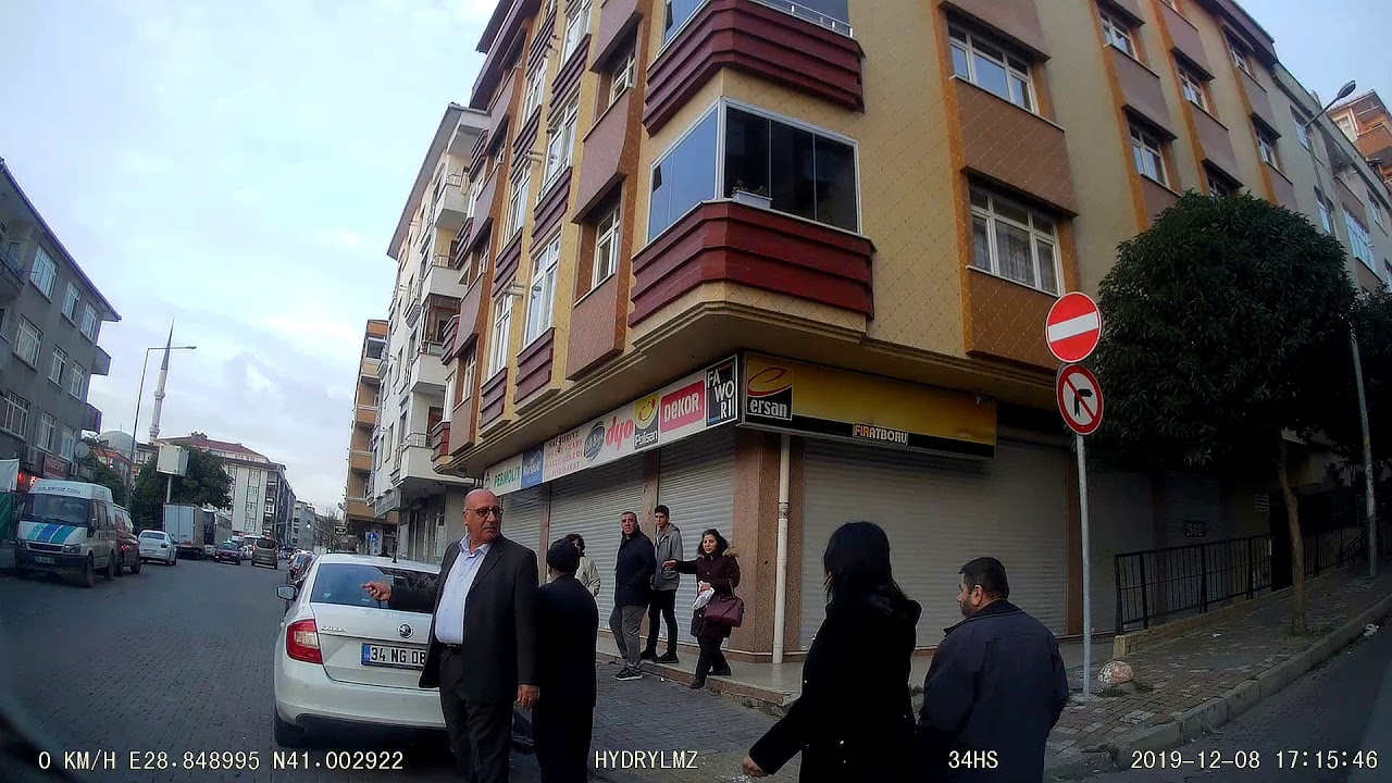 Vıofo A129 ultra geniş açı araç kamera - Güzel bir pazar gününde İstanbul'a merhaba