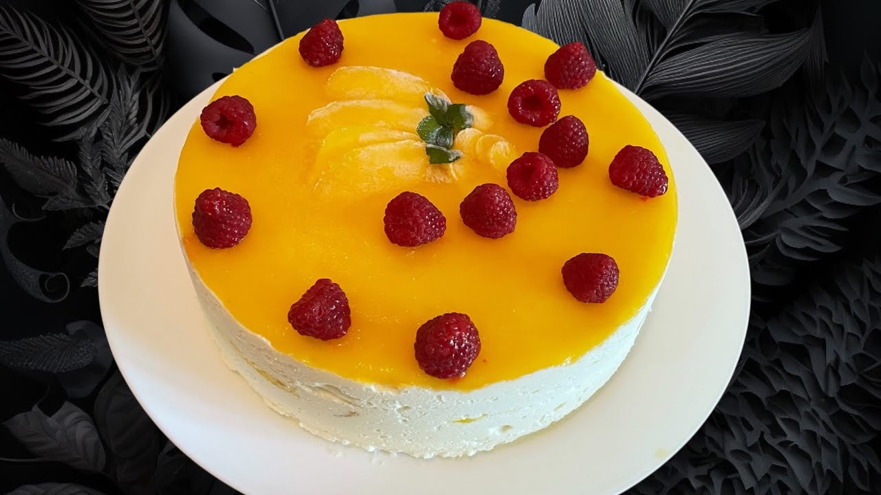 Recette Gâteau Mangue & Ganache Chocolat Blanc – Fraîcheur et Gourmandise