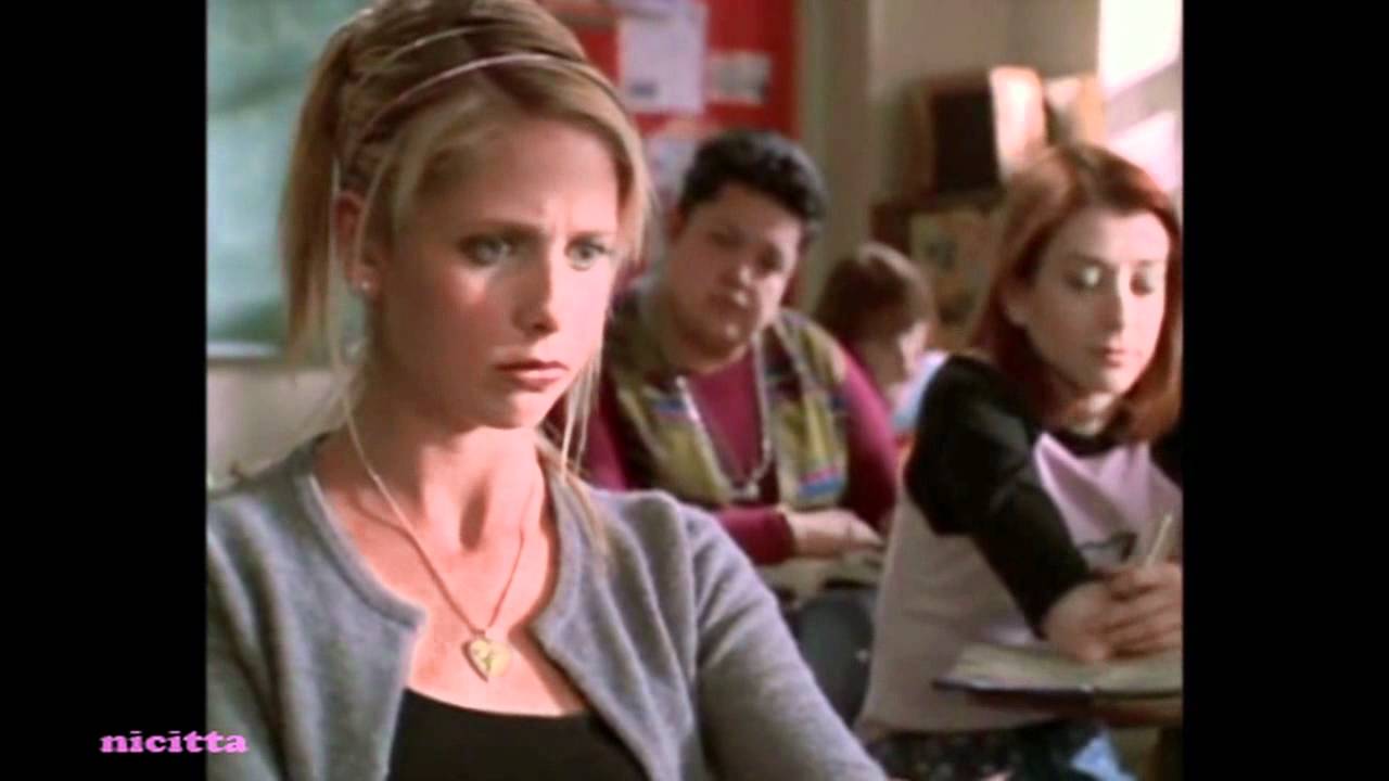 Fun Buffyverse Moments - Buffy hears thoughts (3x18)