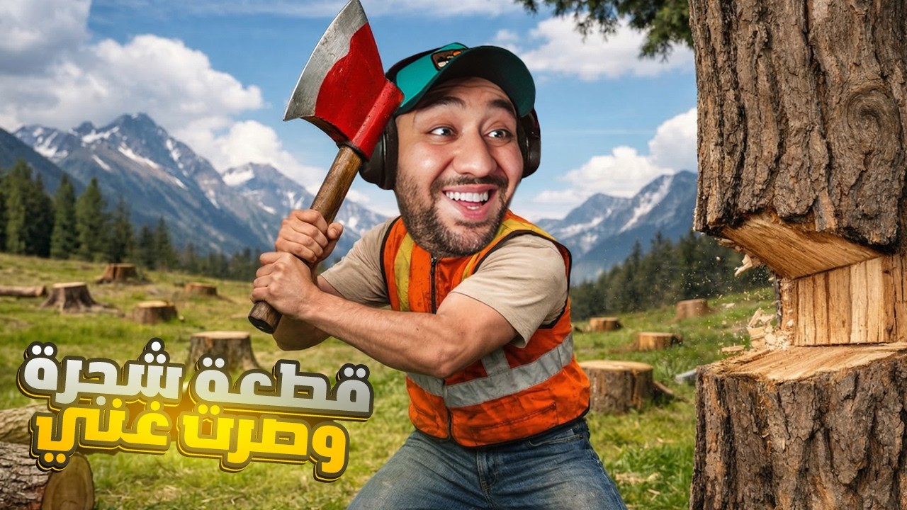 قطعت شجرة واحدة… وصرت غني 🔥🌟
