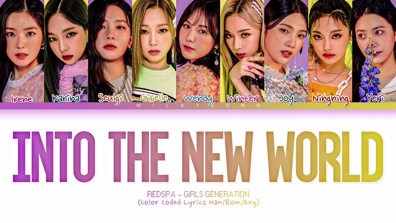 [Request #41] How would RED VELVET & AESPA sing ‘INTO THE NEW WORLD’ by GIRLS GENERATION