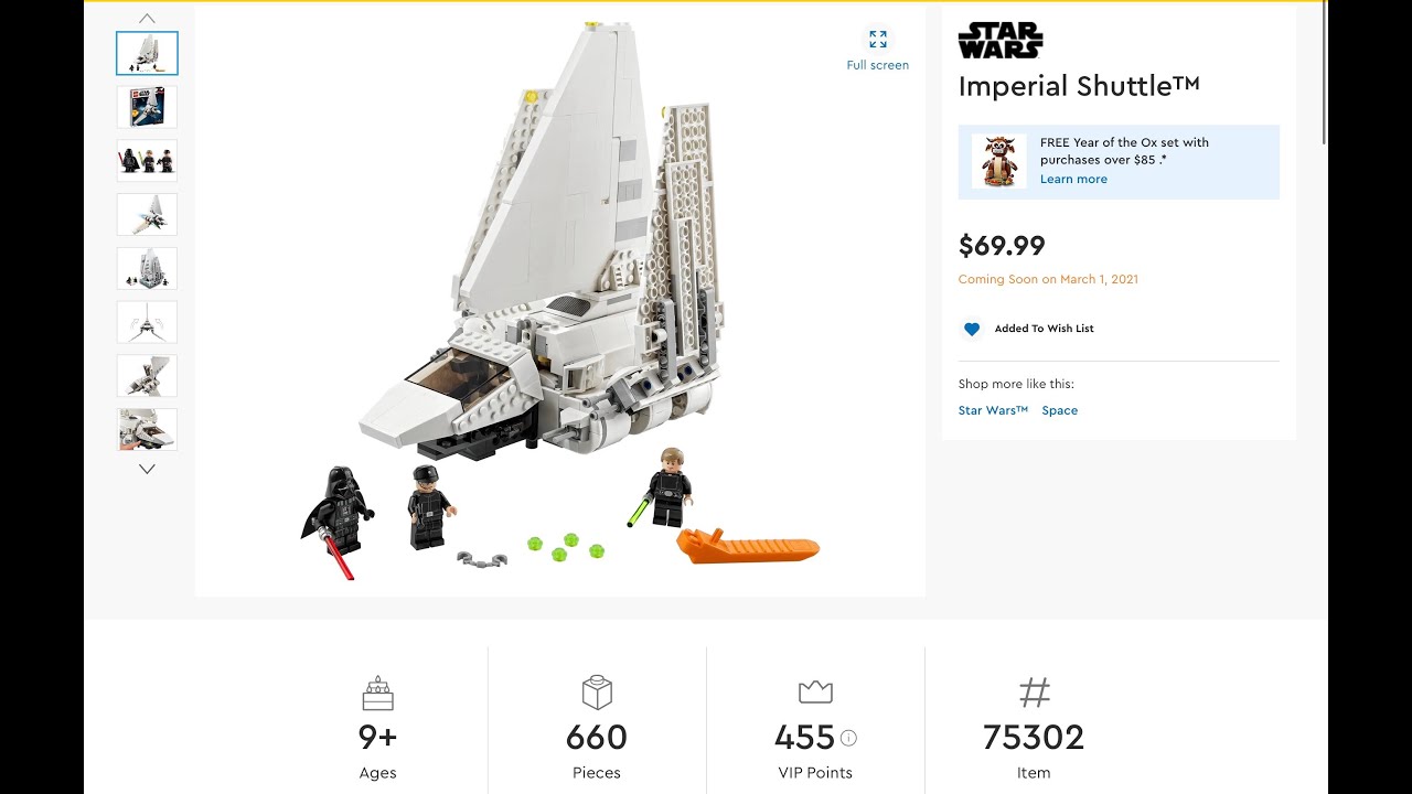 Lego Star Wars March 2021 Sets!