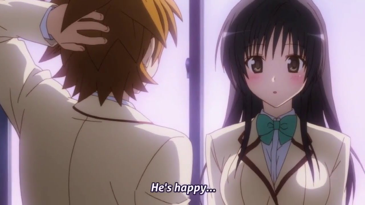 motto to love ru - kotegawa yui gifts cakes for Rito