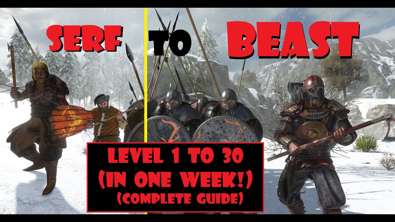 From BEGINNER to BEAST: A Bannerlord SUPERHERO guide to level 30 Beast in 10-12 hours