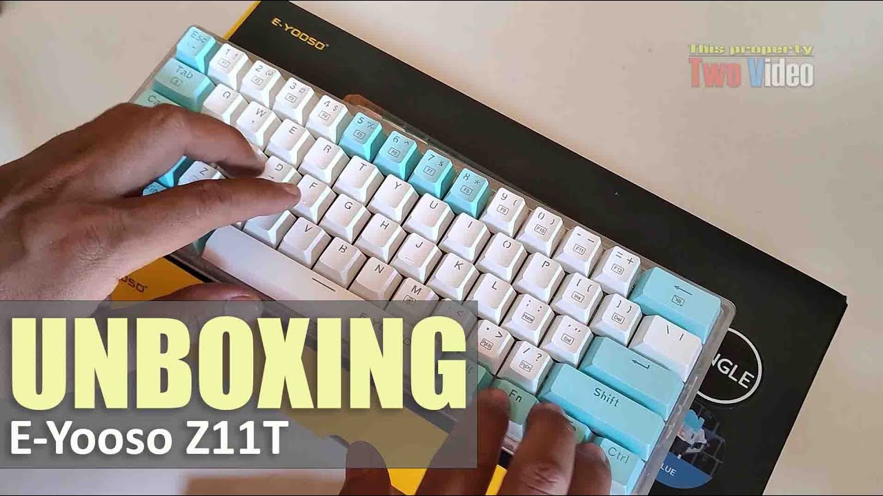 Budget mechanical keyboard | E-yooso Z11t 60% mechanical keyboard