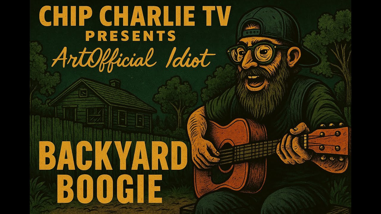 Backyard Boogie 🐊 | Artofficial Idiot (Official Swamp Funk Visualizer) | Chip Charlie TV Presents