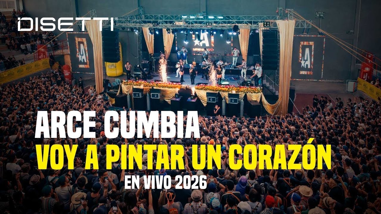 Arce Cumbia - Voy a Pintar un Corazón | En Vivo 2026