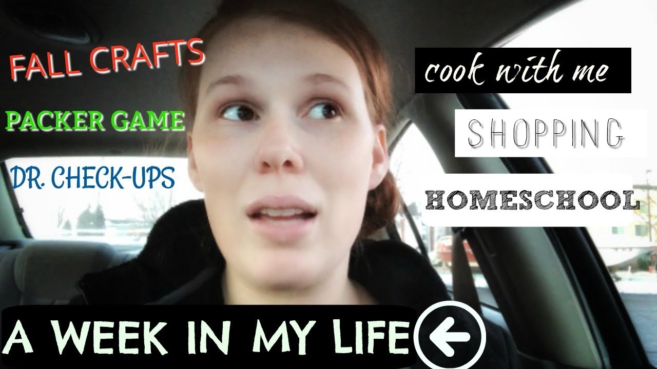 A WEEK IN MY LIFE // SHOP WITH ME // COOK WITH ME // HOMESCHOOL