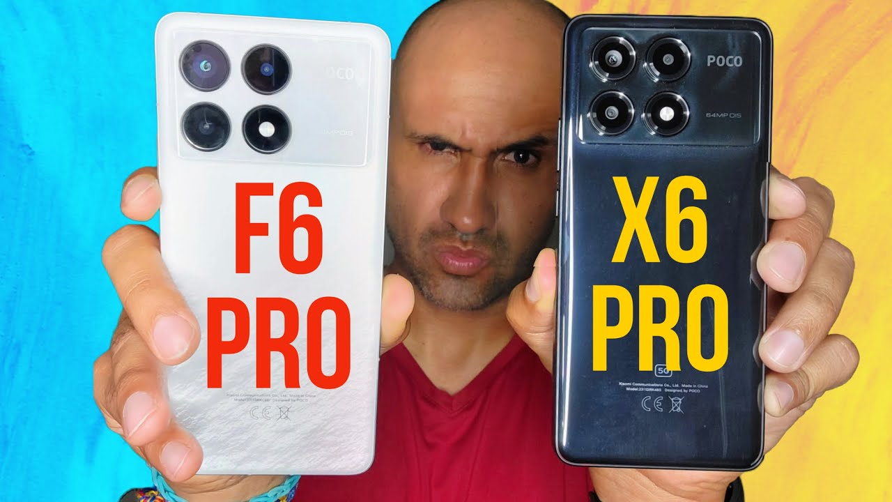 Poco F6 Pro vs Poco X6 Pro: Diferencias que no sabías, cuál es mejor o cuál celular comprar