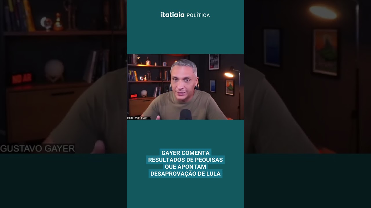 GAYER COMENTA RESULTADOS DE PEQUISAS QUE APONTAM DESAPROVA&Ccedil;&Atilde;O DE LULA