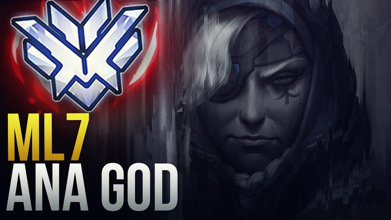 ML7 - BIGGEST IQ ANA - SLEEP DART GOD  - Overwatch Montage
