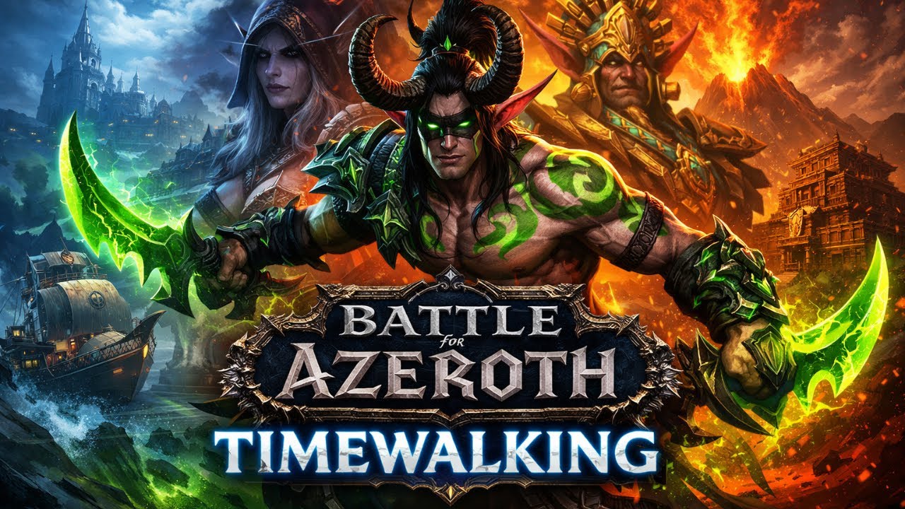 Devourer Demon Hunter | Waycrest Manor Timewalking Dungeon (BFA WoW)
