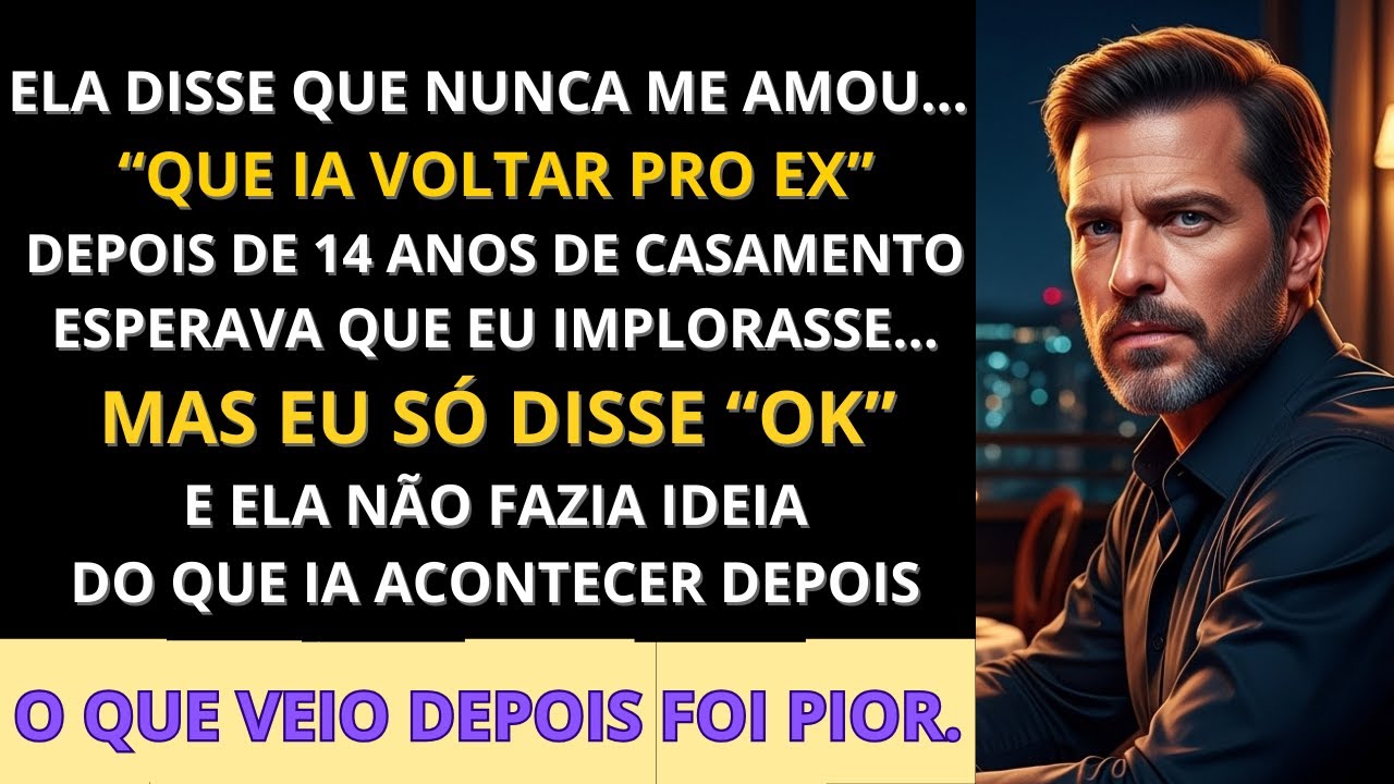Após 14 anos, minha mulher disse: 