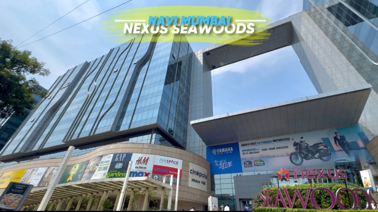Nexus Seawoods Mall Tour in 4K | Navi Mumbai’s Massive 1.0 Mn sq. ft. Mall Built above Railway Stn