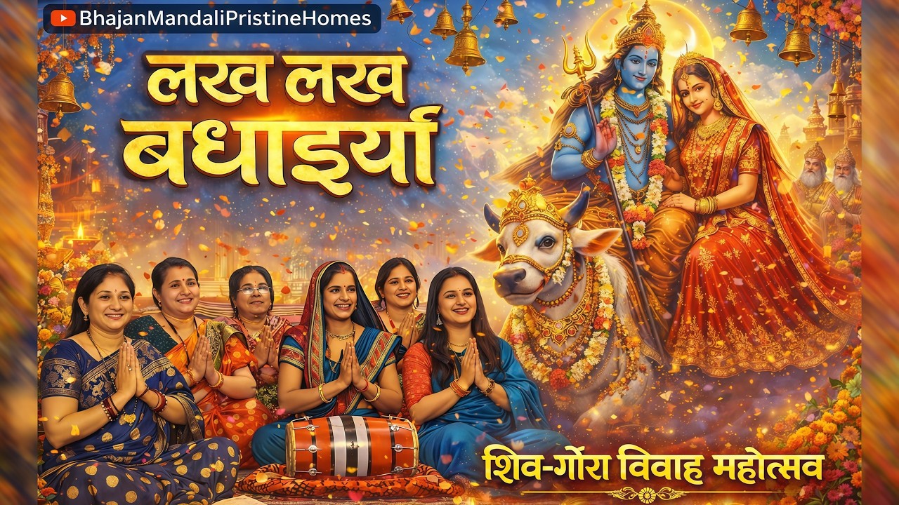 लख लख होए बधाइयाँ आज मेरी गौरा को | Mahashivratri Special | Shiv Gaura Vivah Bhajan 2026 #bhajan