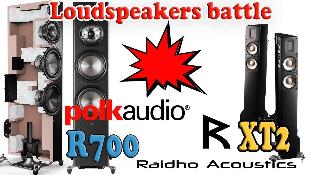 Raidho xt2 vs Polkaudio R700