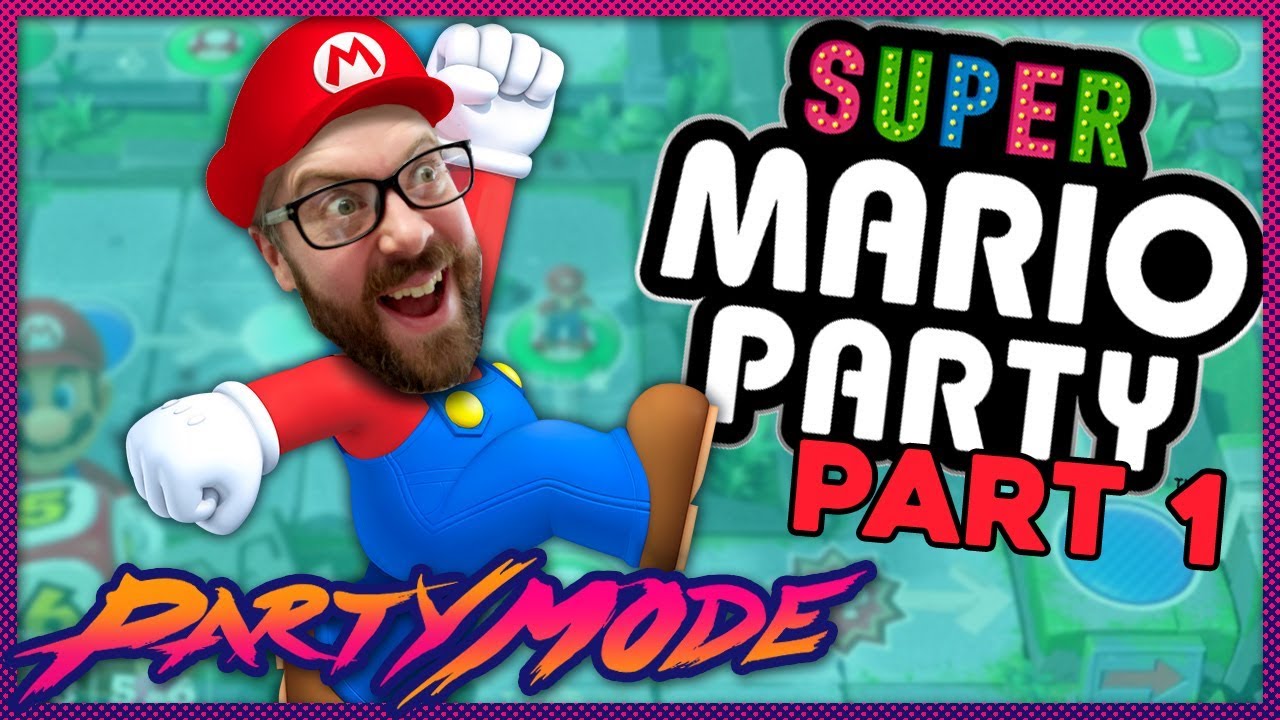 Greg Miller Joins the Battle in SUPER MARIO PARTY! - Party Mode