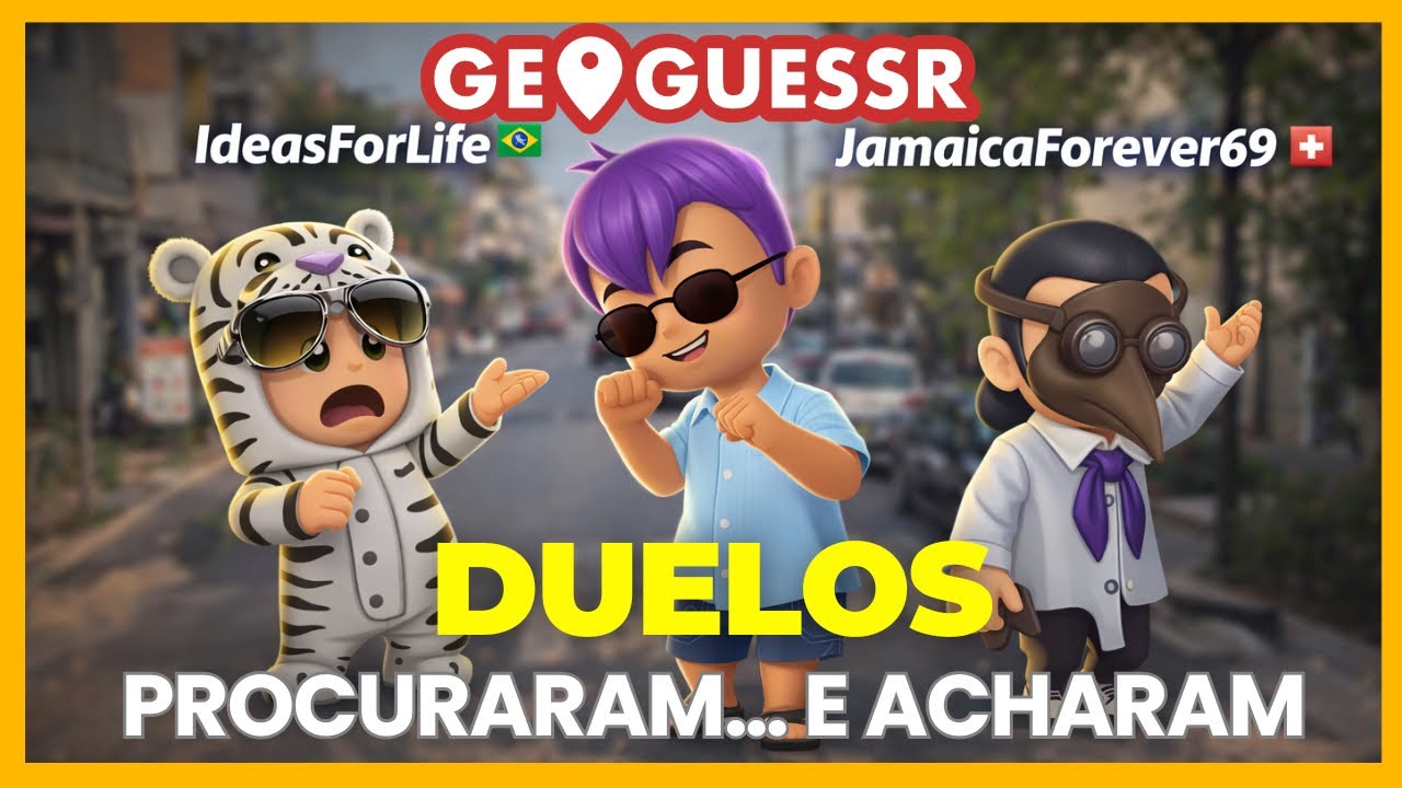 BRASILEIROS ME ENCONTRARAM NA FILA DA RANQUEADA - Deu Ruim pra Eles | DUELOS GEOGUESSR