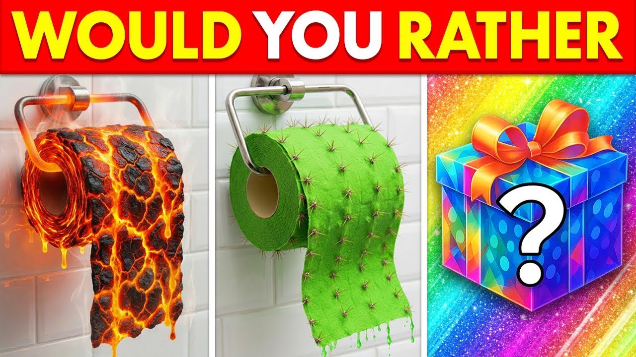 Would You Rather? MYSTERY Gift Edition 🎁💎❓ 60 Impossible Choices