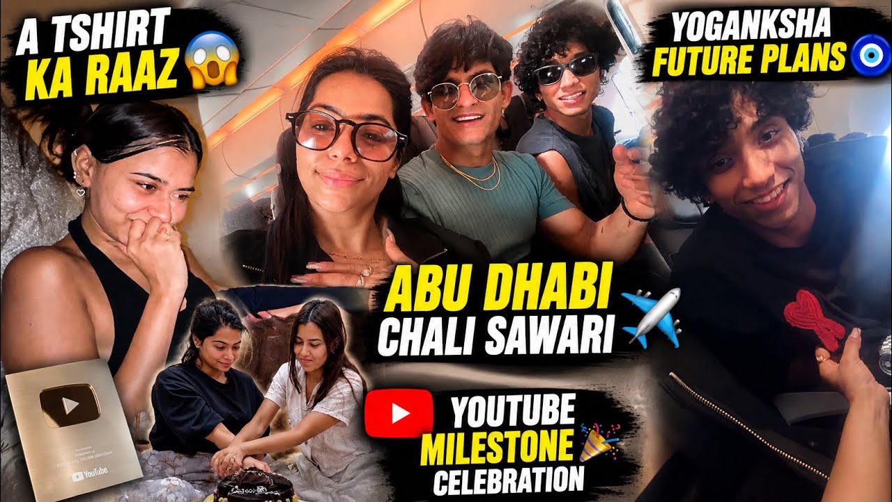 YOGESH KA DIL AKANKSHA KE PAAS😱| DELHI MEIN KARA FAAAAA 💀| ABU DHABI TRIP PLANS😍