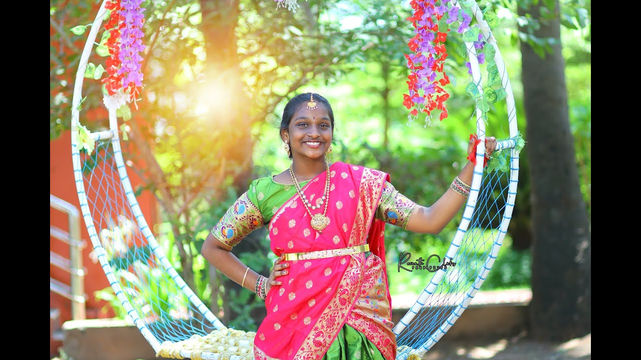 Honey half saree Pre shoot