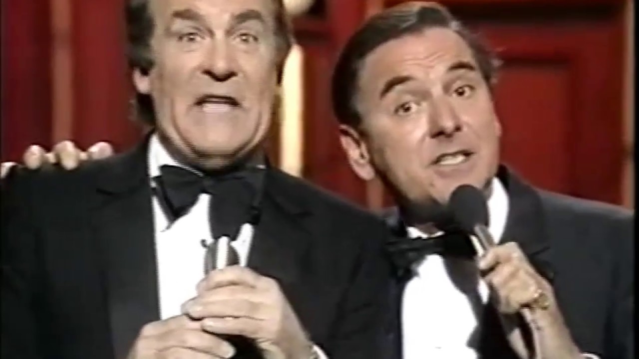 Ted Rogers and Bob Monkhouse