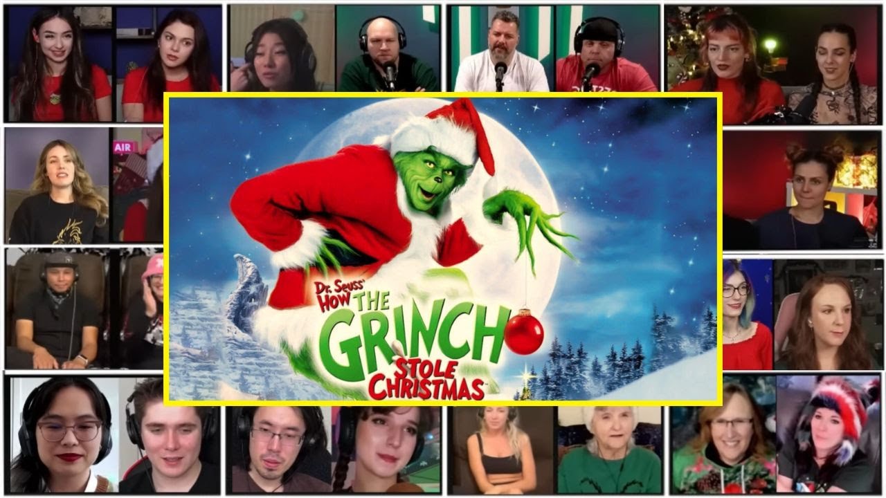 How The Grinch Stole Christmas ( 2000 ) Movie Reaction Mashup