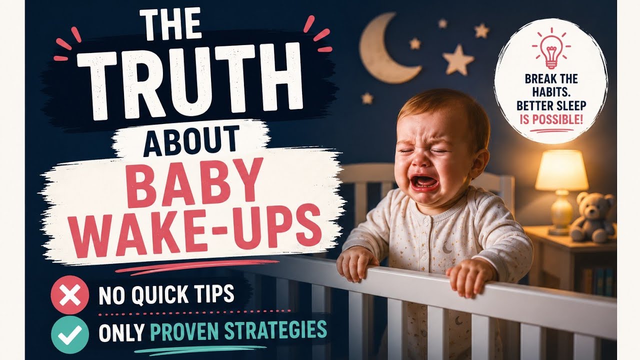 Here's a Quick Tip to Solve Baby Wake-ups! (For Ages 4 months and older)