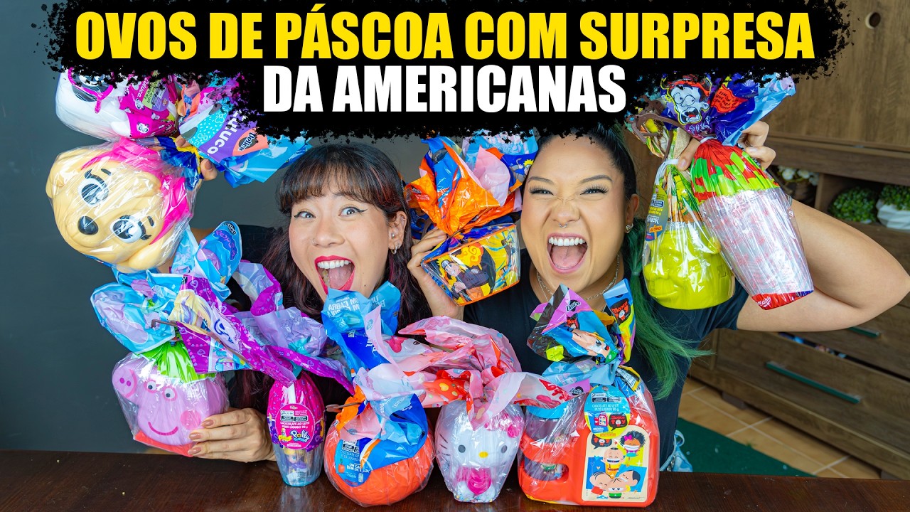 OVOS DE PÁSCOA COM SURPRESA DA AMERICANAS | Blog das irmãs