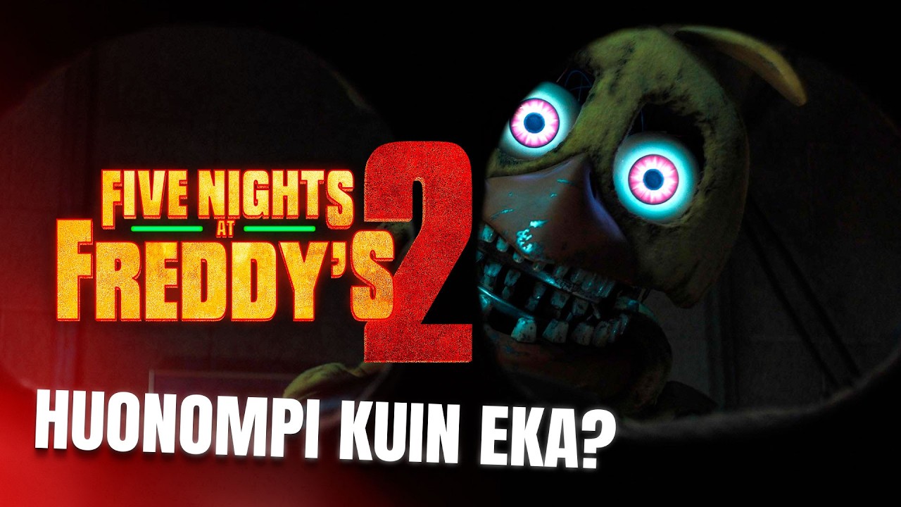 Oliko FNAF 2 Parempi kuin eka? Arvostelu suomeksi