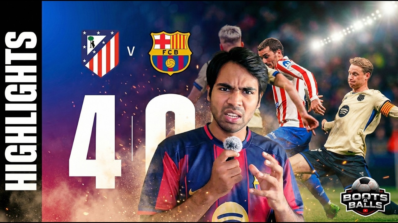 Barca Vs Atletico | 0-4 humiliation | Atletico bashed Barcelona | Barca out of copa del rey ? Review