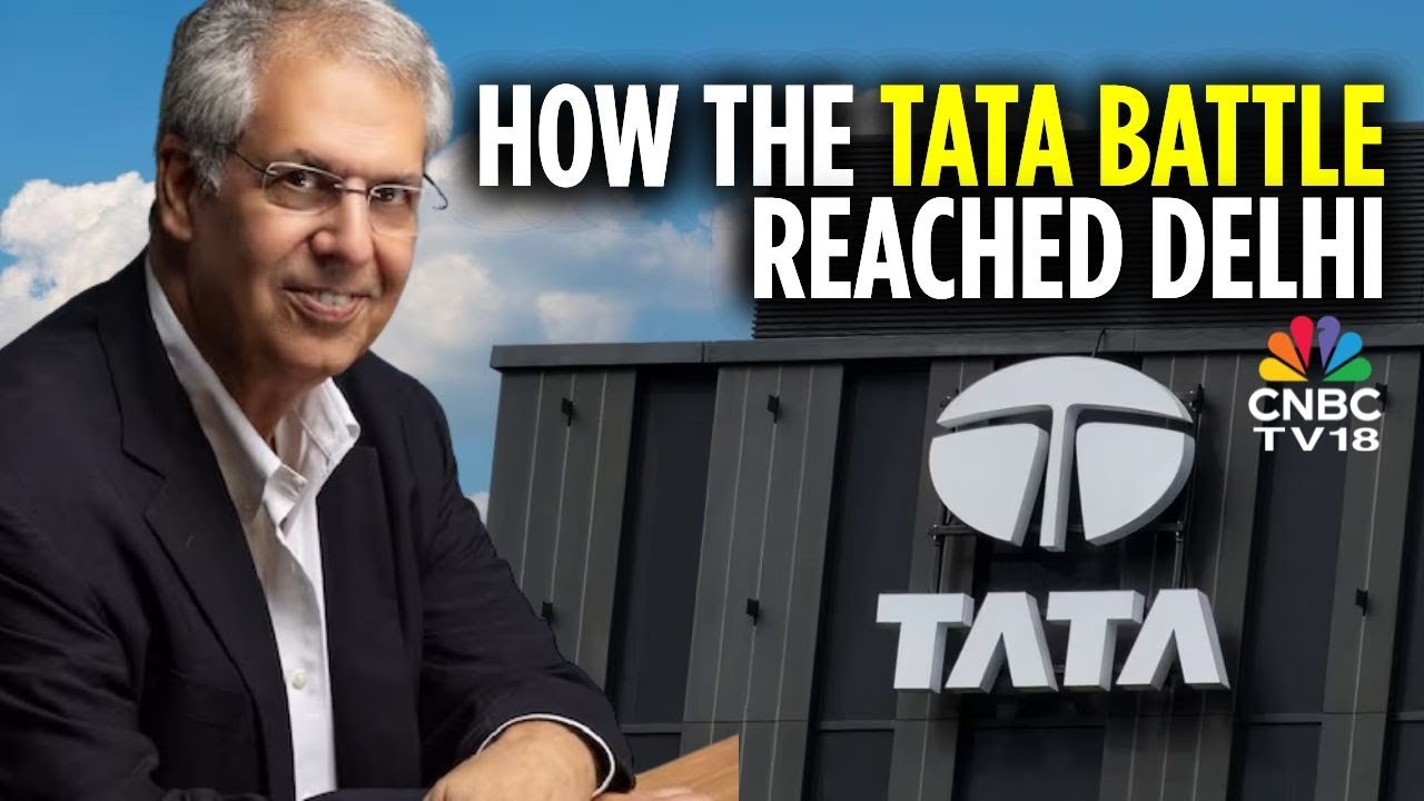 Борьба за власть: Ноэль Тата против квартета «Мистри» | N18V | CNBC TV18