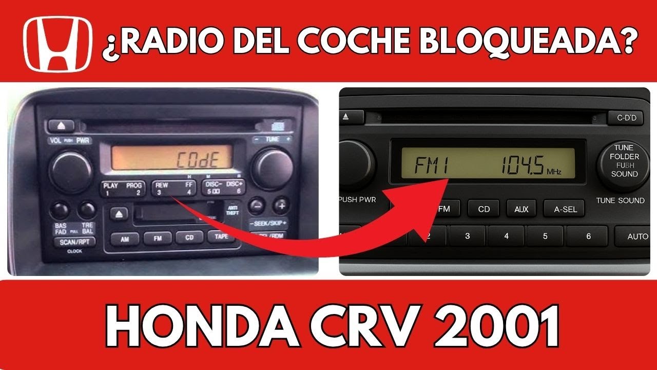 Cómo Desbloquear la Radio de tu Honda CR-V Después de Cambiar la Batería (FÁCIL y RÁPIDO)
