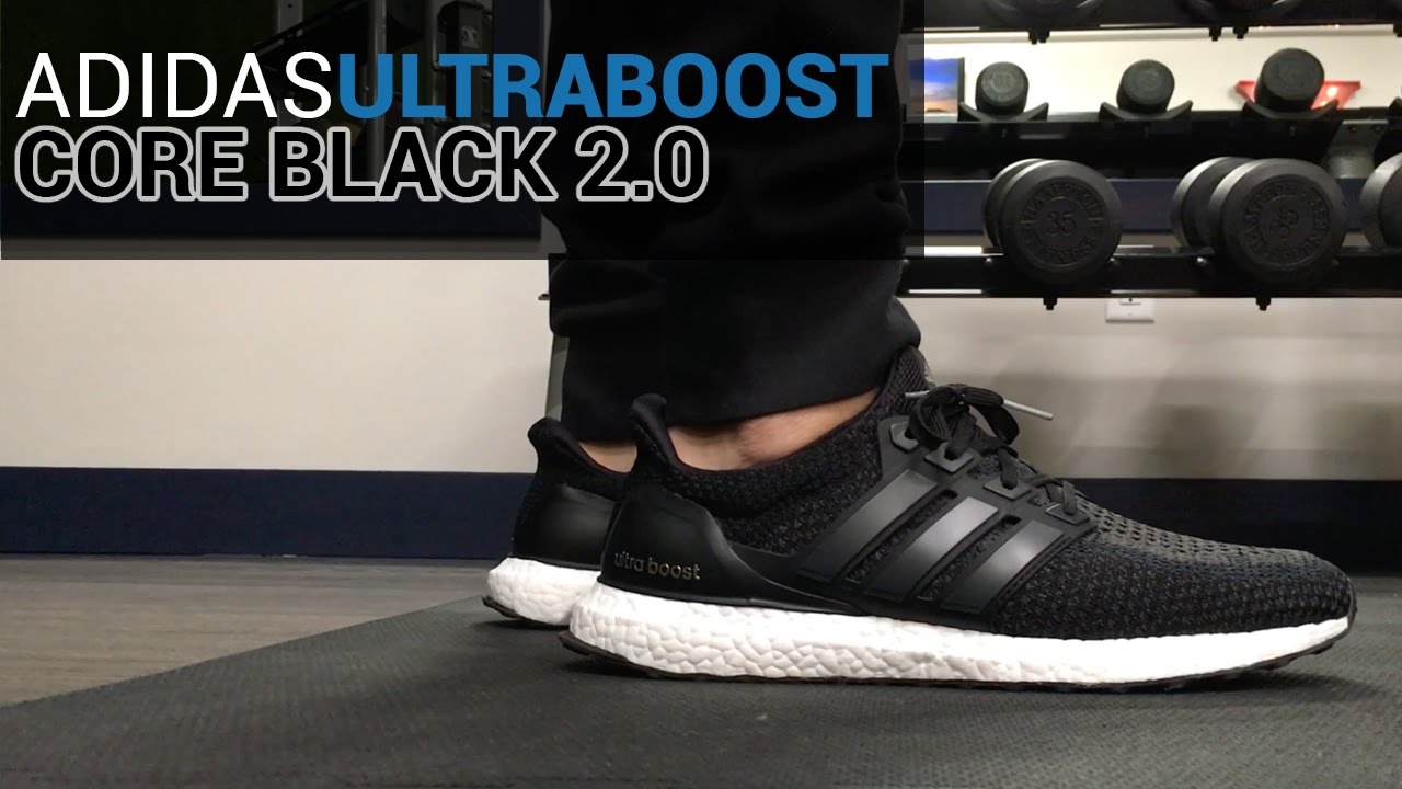 Adidas Ultra Boost Core Black 2.0 - Unboxing, On Feet, & Overview