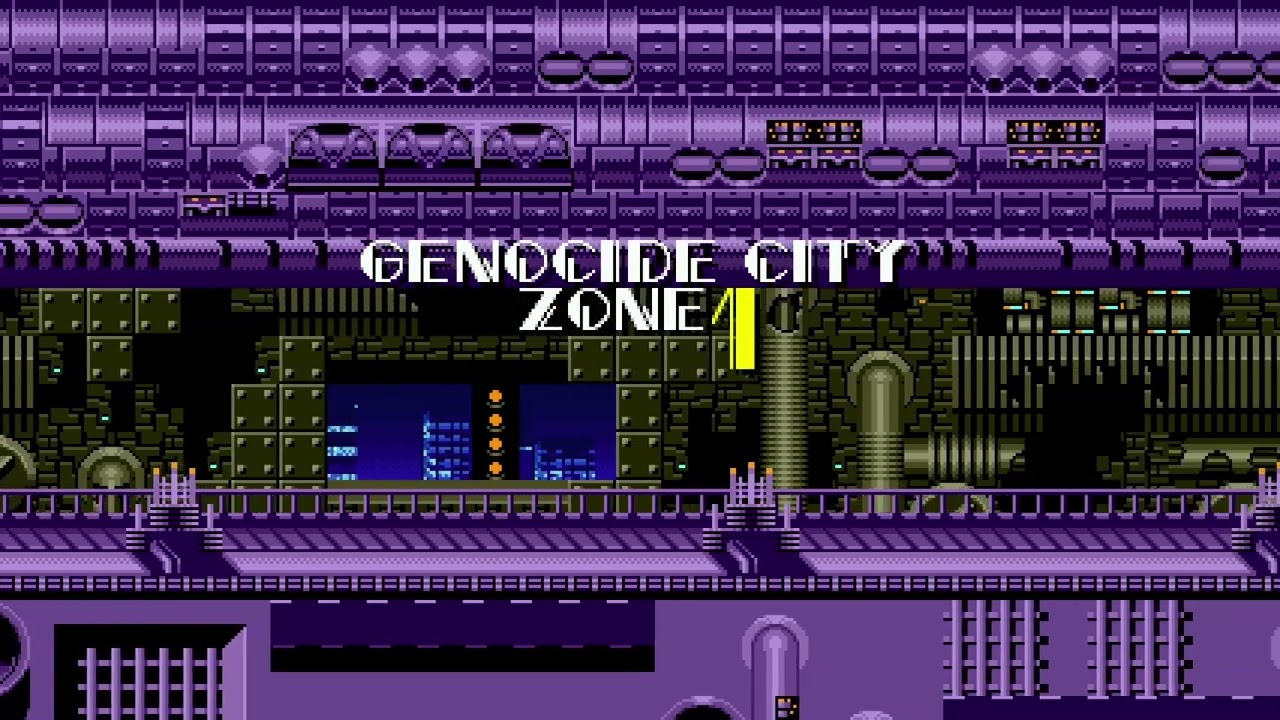 Genocide City Zone, Act 1 (Death Egg Zone Remix) - Sonic The Hedgehog 2: CD