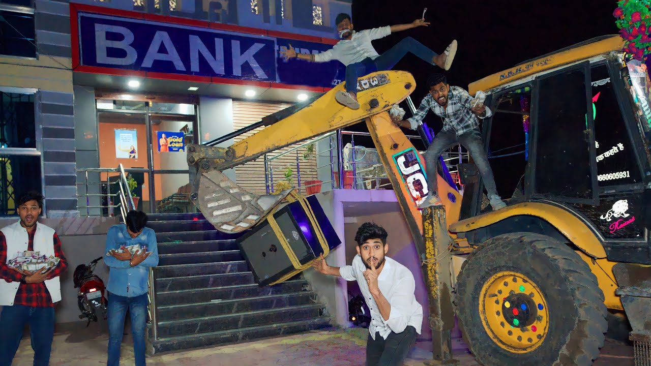 Finally…. we robbed the bank
