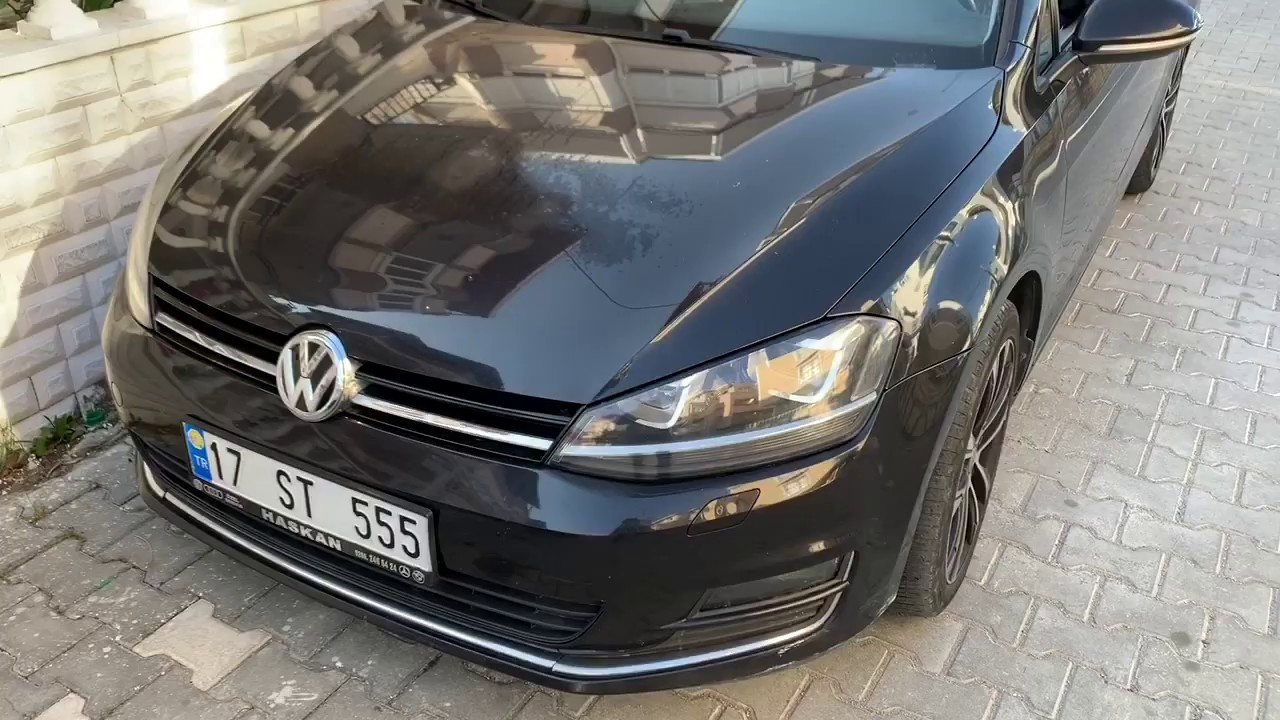 VW GOLF 7 PLAKA LAMBASI BEYAZ LED DEĞİŞİMİ