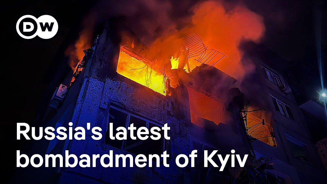 Russia launches 12-hour attack on Ukraine | DW News